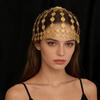Round Exotic Forehead Chain Korean Style Long Tassels Hair Chain  Headgear Accessory