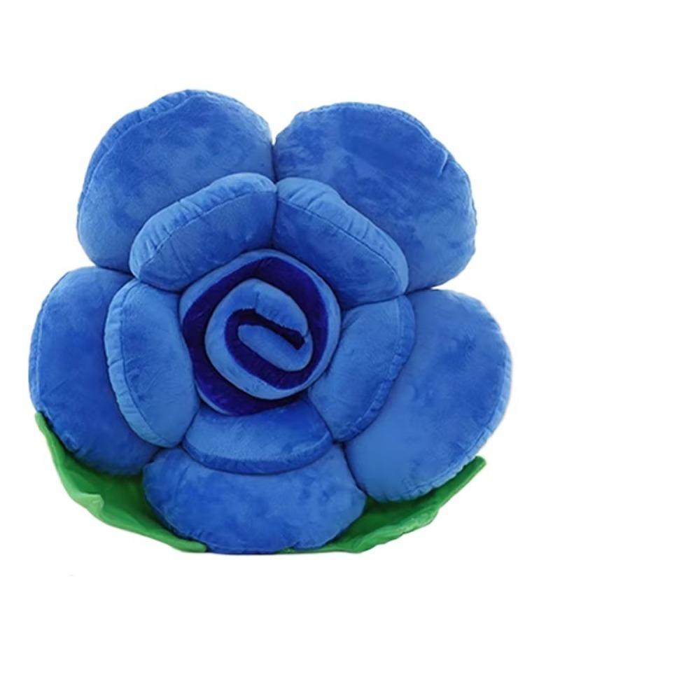 Simulated Rose Shaped Pillow Large Car Interior Cushion New Sofa Flower Cushion Home Decor
