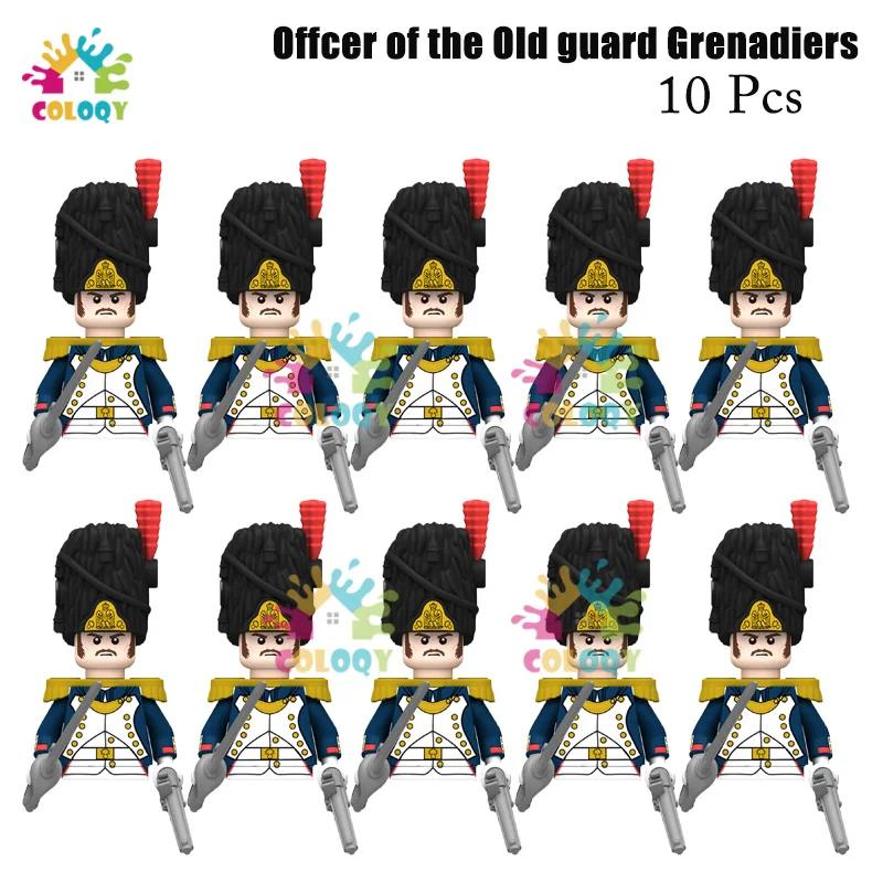 Kids Toys 22Pcs/10Pcs Napoleonic Wars Military Soldier Building Blocks Imperial Navy Figures Toys For Kids Birthday Gifts