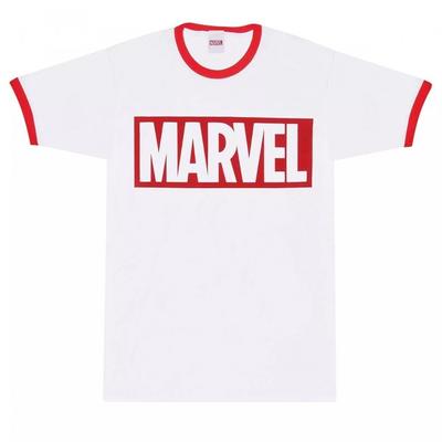 Marvel Comics Футболка с логотипом унисекс для взрослых