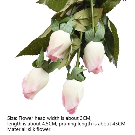 4 шт. цветочный декор, устойчивый к выцветанию, устойчивый к истиранию, экологически чистый, популярный, декоративный, ассорти, искусственная роза на юбилей