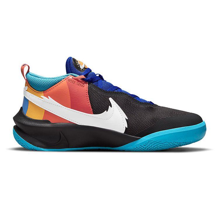 Space Jam x Nike Team Hustle D10 SE GS Tune Squad Детские кроссовки Разноцветные Черные Гипер-королевский DO6140-001
