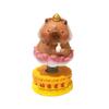 Creative Capybara Car Interior Figurines Kawaii Miniature Figurine Ornament  Car Interior Decor