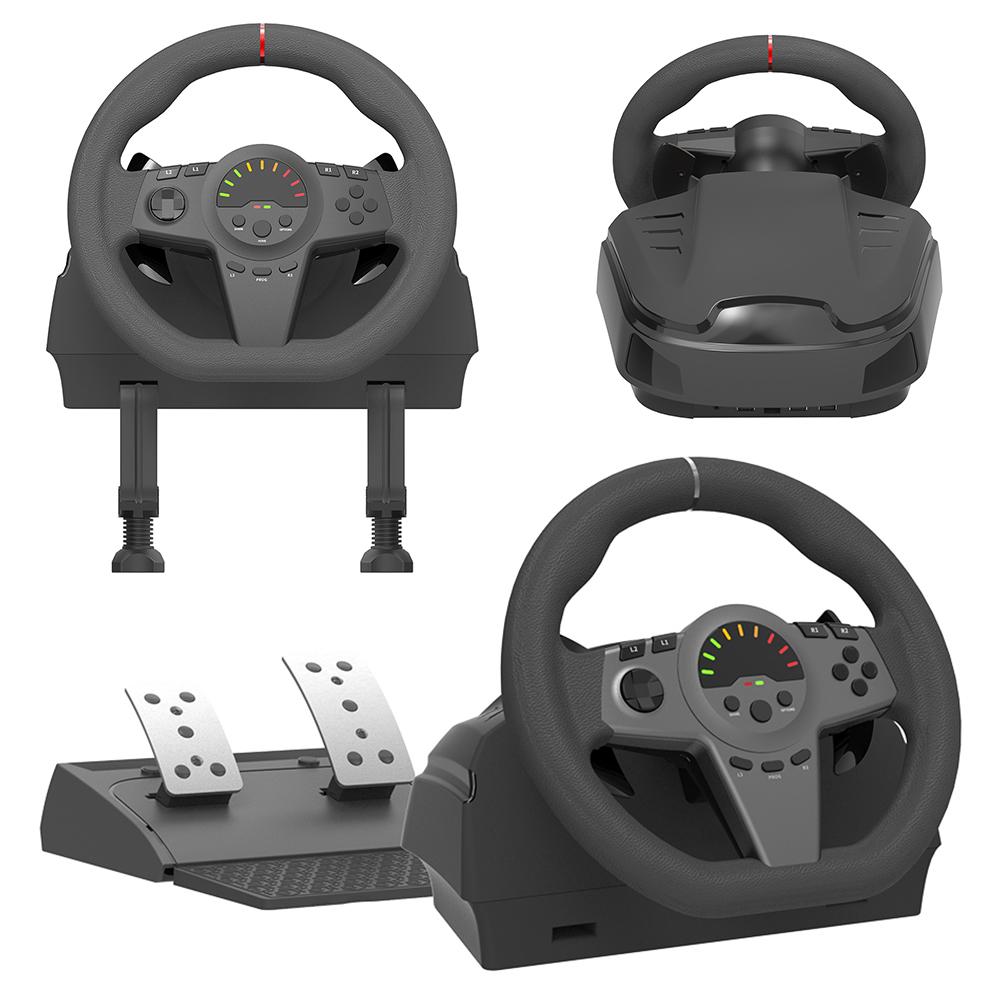 PC Racing Simulation Driving Game Steering Wheel Compatible with PS4 Console Xbox Serise X Three Foot Shifter