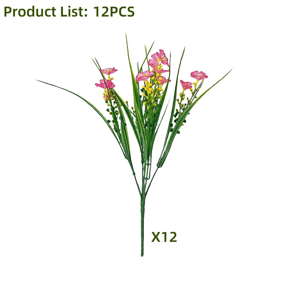 12 шт. Искусственные цветы ромашки, Пластиковые искусственные цветы для дома, в помещении, снаружи, для сада, патио, окна, крыльца, фермерского дома, снаружи