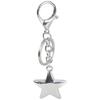 Нежный брелок-подвеска Сердце/Звезда Разноцветный брелок-шарм Аксессуар Сумка Кошелек Рюкзак Украшение для Женщин Девочек