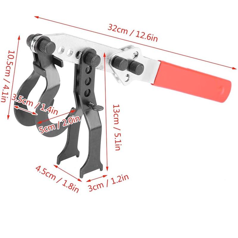 Valve Spring Compressor Lever Type, Cylinder Head Valve Spring Compressor Stem Seal Replacement Tool for OHV OHC Engines