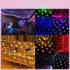 Яркая сетка из светодиодных гирлянд 3м х 2м, 200 светодиодов для праздничных торжеств