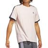 adidas Оригиналы Home Of Classics Series, полосатая спортивная футболка с логотипом, мужские топы с короткими рукавами, кварц IC5539