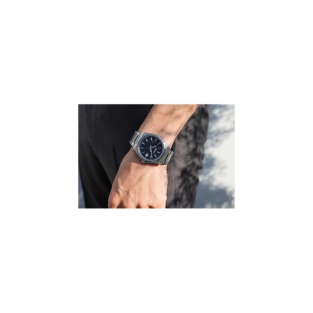 Мужские кварцевые часы Seiko Selection SBTH005 Черный циферблат Календарь даты Водонепроницаемость 10 АТМ Браслет из нержавеющей стали