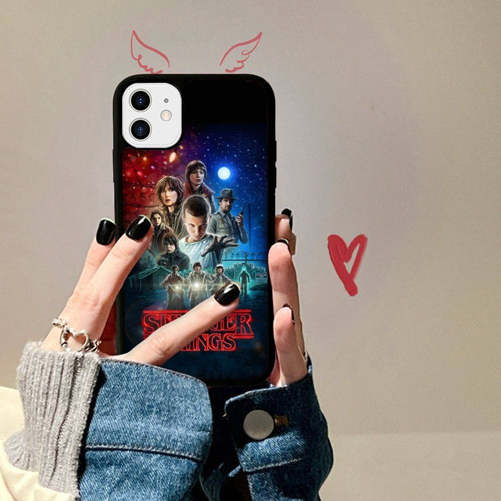 Горячий чехол для телефона S-Stranger T-Things Для IPhone 17 16 Pro Max Air 13 12 Mini 14 15 Plus 11 PC+TPU Задняя крышка