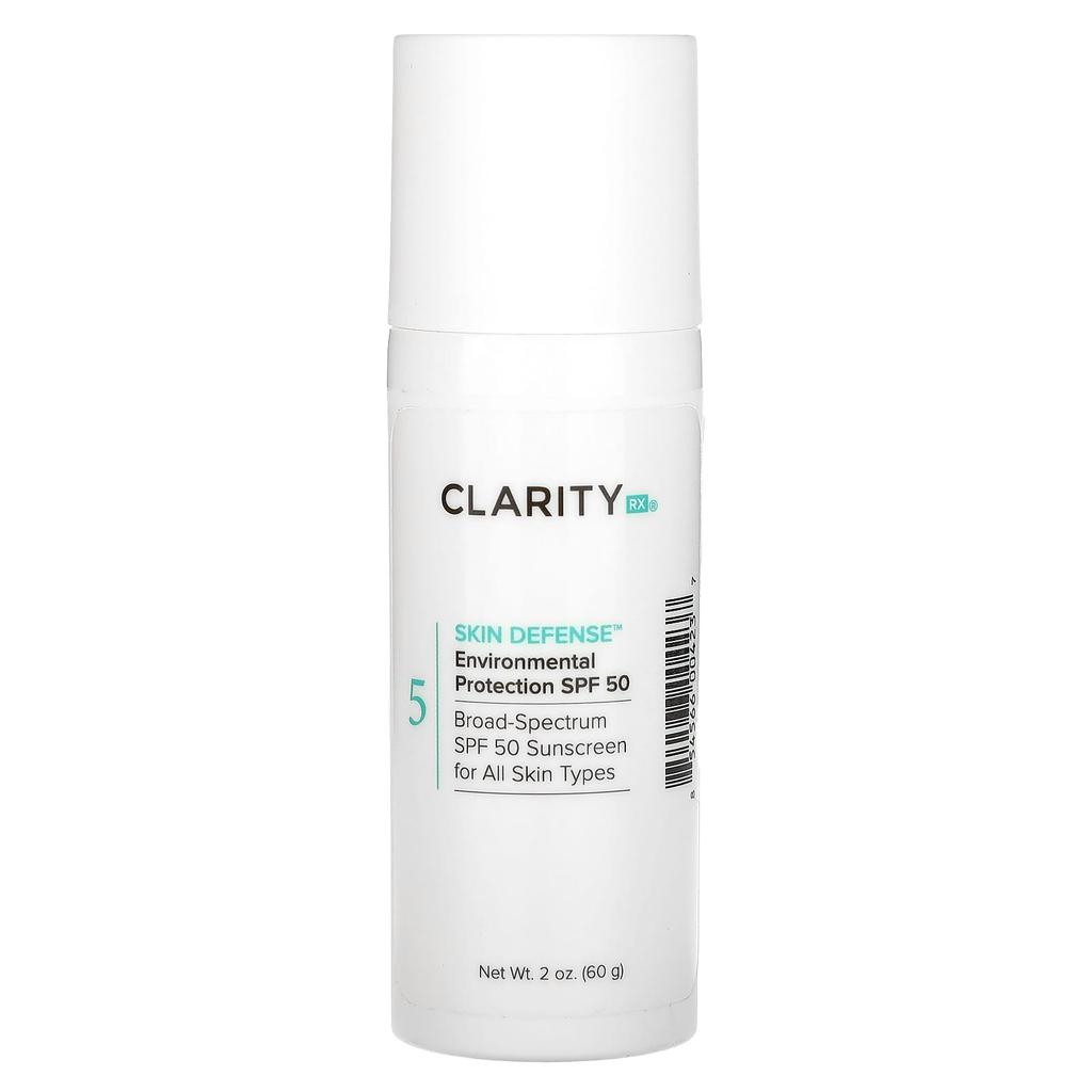 ClarityRx Skin Protection, Environmental Protection SPF 50, 2 Oz (60 G)