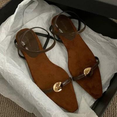 Дизайнерские женские босоножки на каблуке, туфли с пряжкой, элегантная роскошная обувь, женские летние модные шлепанцы, вьетнамки 2025 Sandalias De Mujer