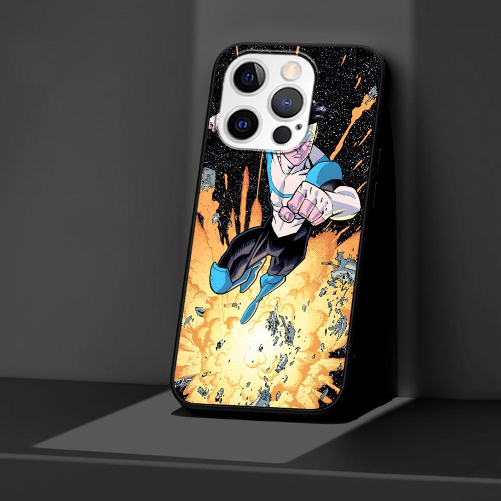 Неубиваемый комиксный чехол для Apple iPhone 14 11 16 Plus X XS 13 12 Mini XR 15 Pro Max Силиконовый Черный Мягкий Чехол для Телефона