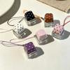 Cute Fidget Button Clicker Clicky Mechanical Keyboard Charm Friend Friendship Gifts