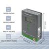 Qoltec Mobile charger for electric car EV with regulation 2 in 1 Type2 | 11kW | LCD | 3 phase | CEE 32A | Portable | Wallbox | 5m