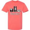 Never Forget Shirt Retro Floppy Disk VHS Cassette Funny Graphic Unisex Tee