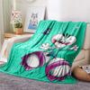 Diddl the Jumping Mouse Flannel Blanket, High quality Comfortable for All Seasons, Home Decor, Warmth and Comfort