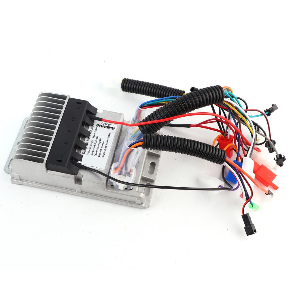 Cast Aluminum Shell 36V48V Universal 500W Alarm Cruising Scooter Brushless Controller Electric