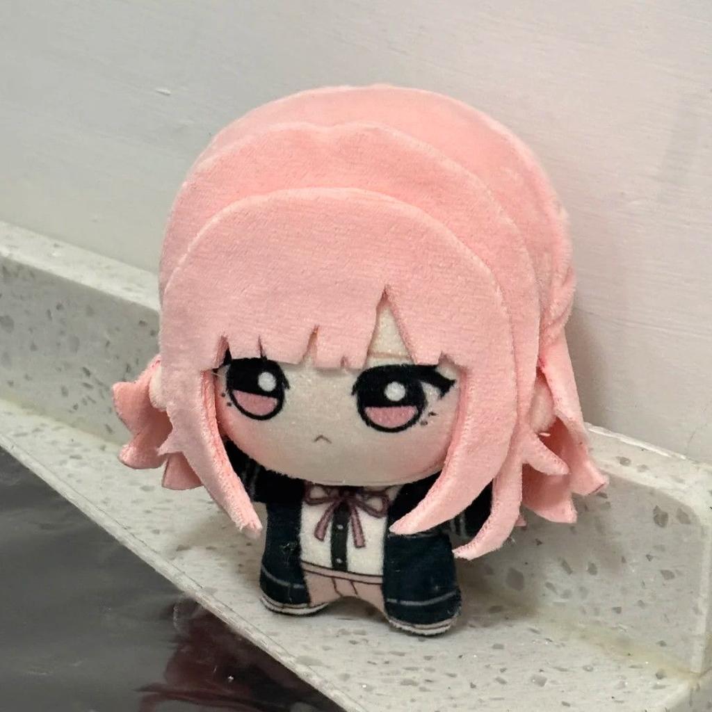 10 см Плюшевая брелок-подвеска Danganronpa Кирикири Кёко Нанами Чиаки Держатель для ключей Плюшевая игрушка с наполнителем Костюм Тело Комические реквизиты Подарок