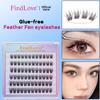 6 Rows Series Glue Free Lashes No-Adhesive Eyelash Set for Full Reusable Defined Lashes Long Lasting Reusable & Easy to Wear.