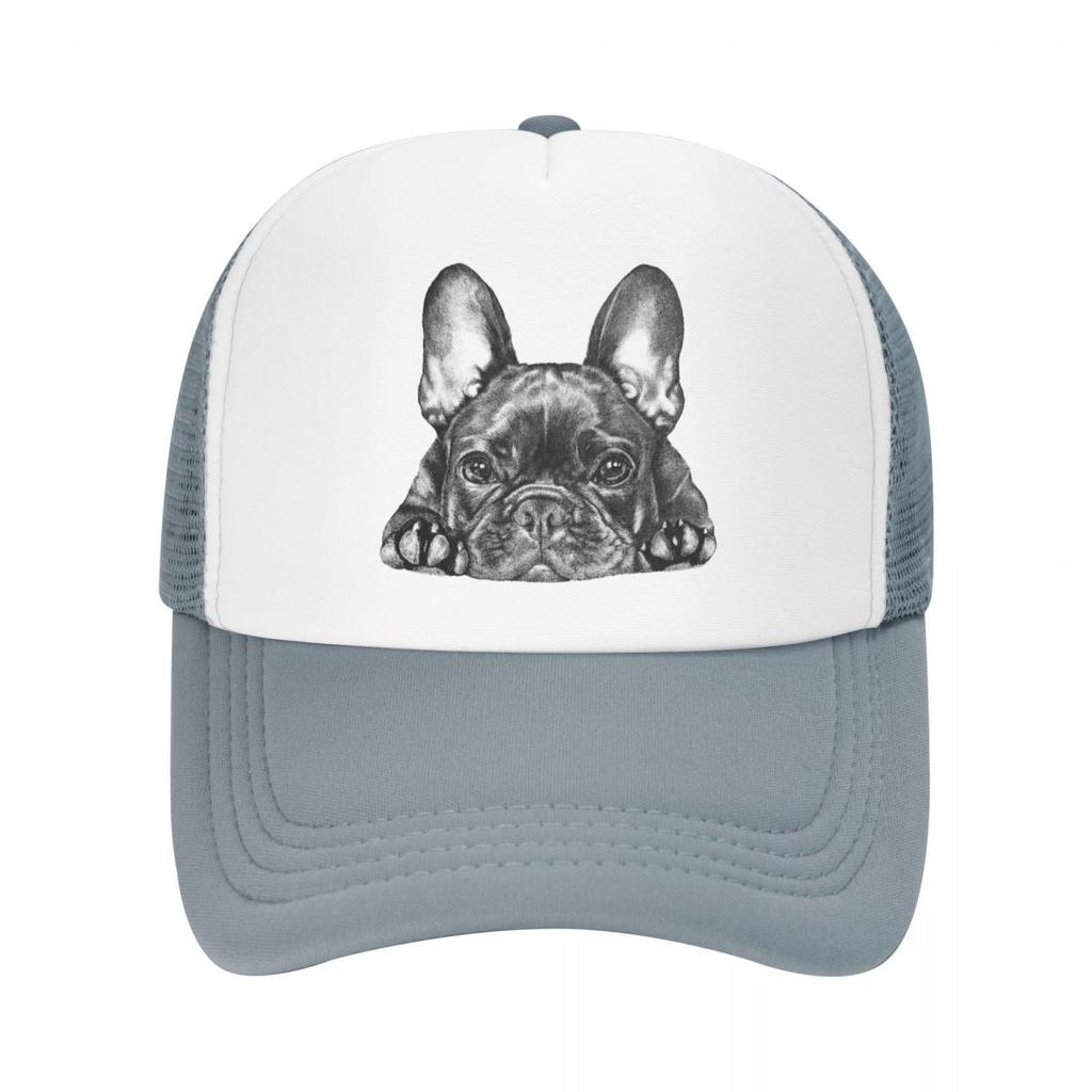 Классическая Унисекс Френч Бульдог Французский Бульдог Тракер Кепка Взрослый Регулируемая Бейсболка Женщины Унисекс Наружная Snapback Кепки