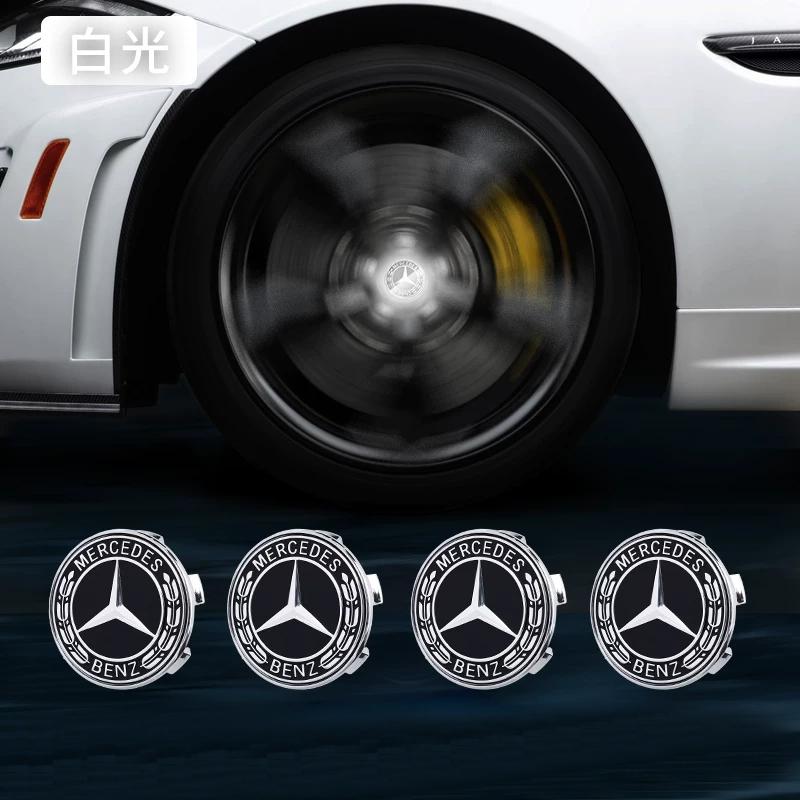 Светодиодные колпачки ступицы колеса для Mercedes-Benz W177 W205 W206 W213 W214 W216 W222