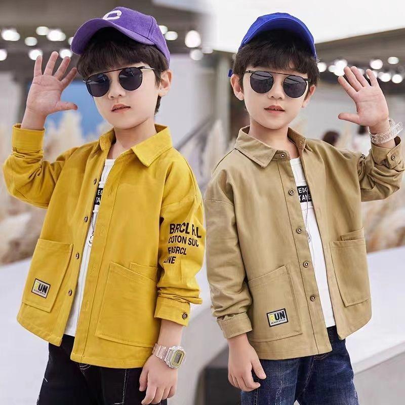 Модная одежда для мальчиков Весна/Осень Детская стильная свободная модная одежда Красивые модные одежды для мальчиков