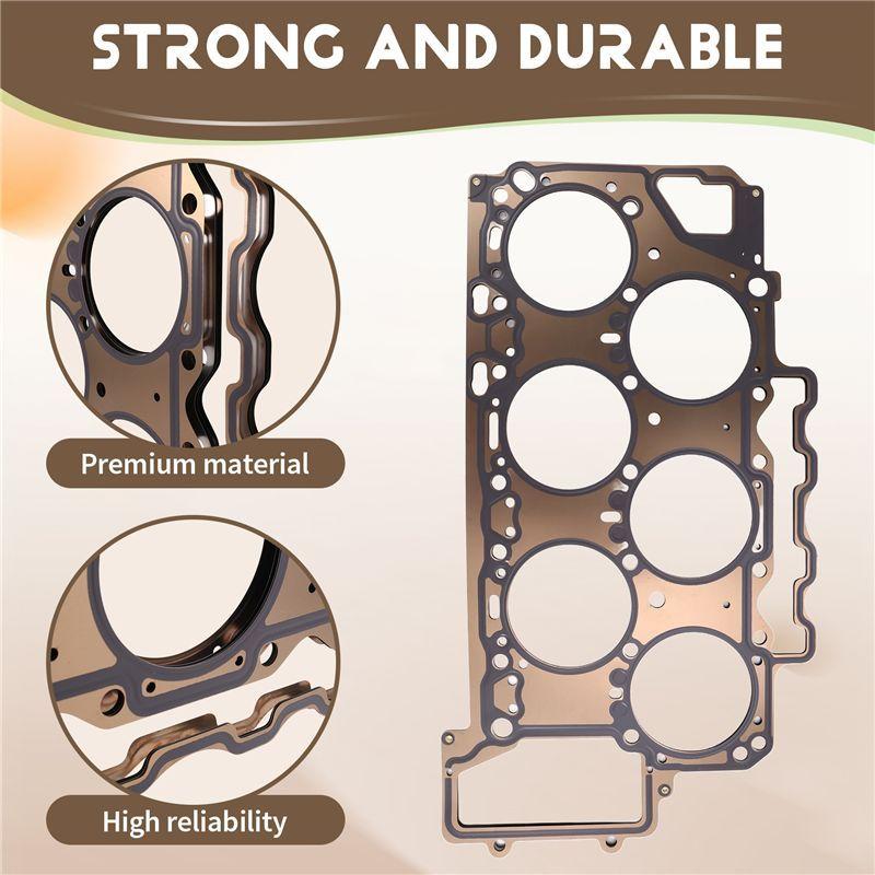NEW-03H103383H Car Engine Cylinder Gasket For VW Touareg Passat For For Skoda 03H103383K