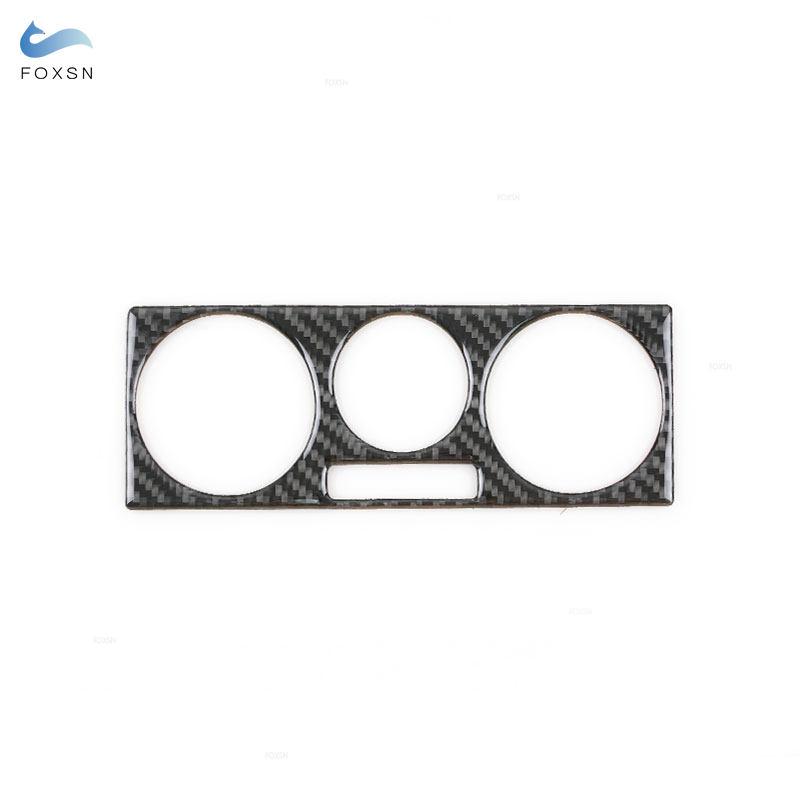 Углеродное волокно, центральное управление, компакт-диск, кондиционер, радио, панель, рамка для VW Golf 4 Jetta Bora MK4 R32 GTI 1999 2000-