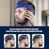 Diy Home Curved Silicone Hair Cutting Band Neckline Shaving Template And Hair Trimming Guide Hair Cutting Tools - PR less