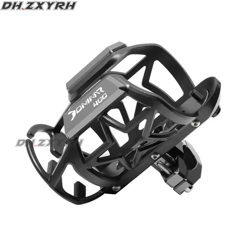 For Bajaj Dominar 400 Pulsar Dominar400 -2024 Motorcycle CNC Accessories Beverage Water Bottle Drink Cup Holder