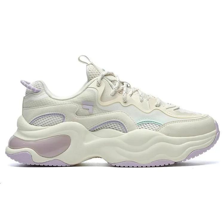 FILA FUSION Bubble Sneakers 'White Lilac' Women's (Unisex) Casual Shoes T12W227310FAW