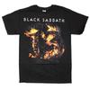 Мужская футболка Black Sabbath 13 Flames Tee Черная