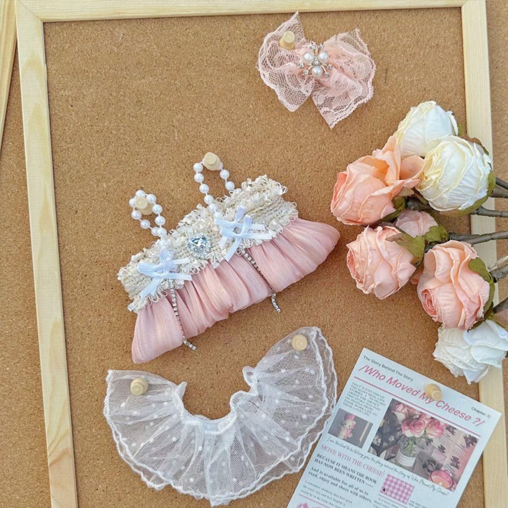 Wedding Dress 20cm Cotton Doll Clothes Princess Skirt Plush Toy Clothes Toy Accessories