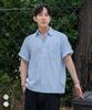 COSTUME O’CLOCK [Coclx Type] Solid Semi-Crop Short Sleeve Shirt 2 Color Coossh204