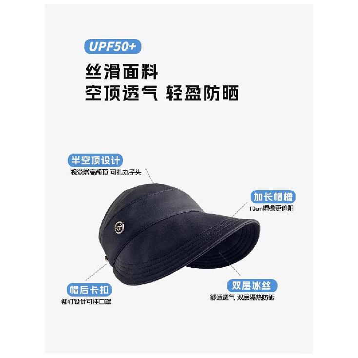 Women's sun hat with large brim, UV protection, open-top design, and fisherman's style