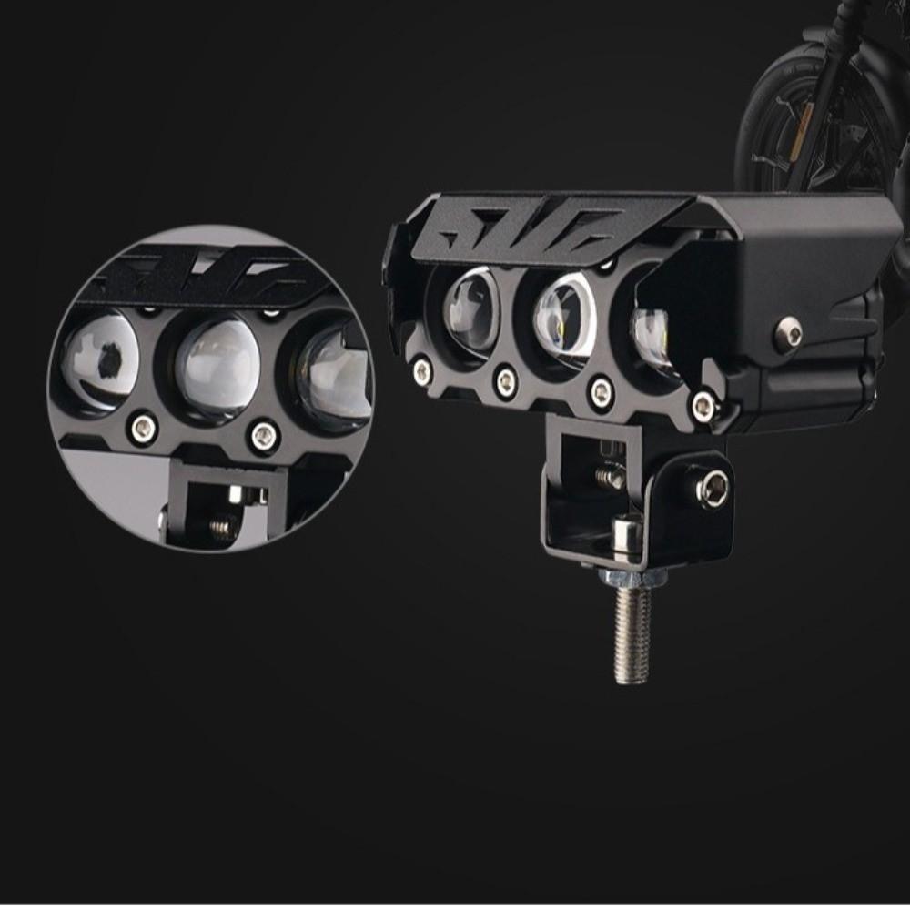Waterproof Super Bright Headlights Shock-proof Fisheye Lights Motorcycle LED Spotlights Trucks