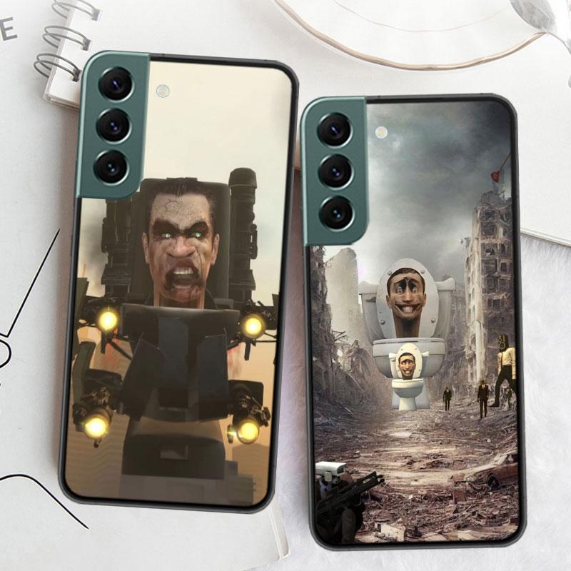 Чехол для мобильного телефона S-Skibidi Toilet для Samsung A15 A25 A35 A55 Galaxy A70S A50S A30S A30 A40 A71 A51 A41 A31 A21 A11 A01 A2