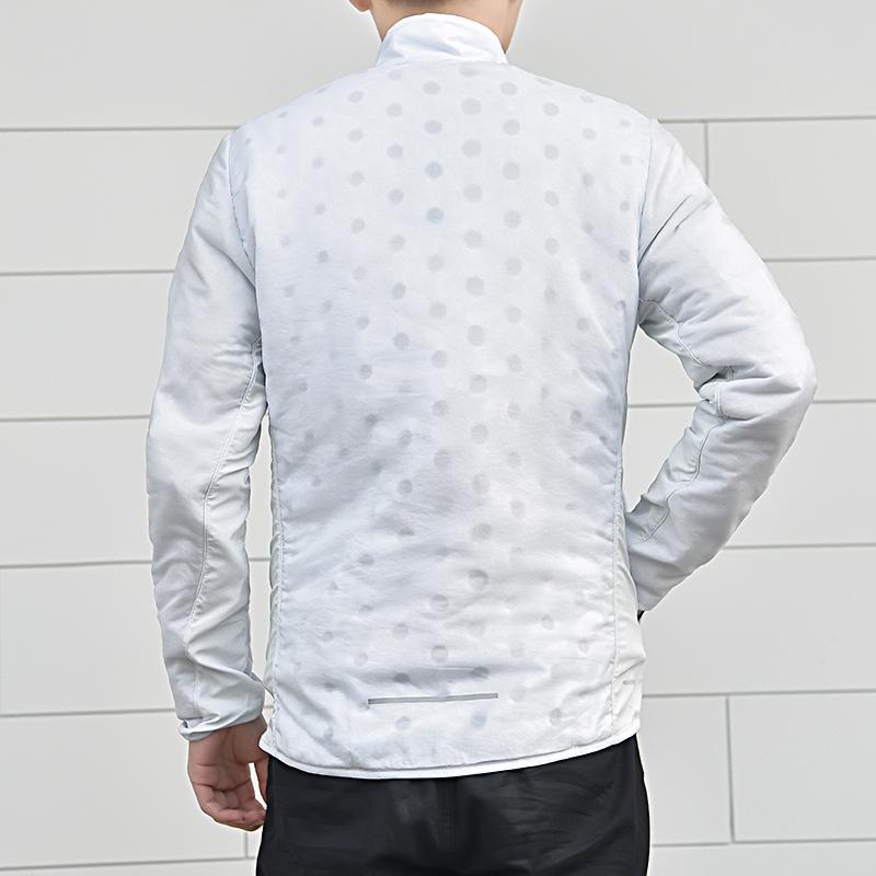 Nike Casual Sports Stand Collar Zipper Cotton Jacket Men Jacket White BV4875-085