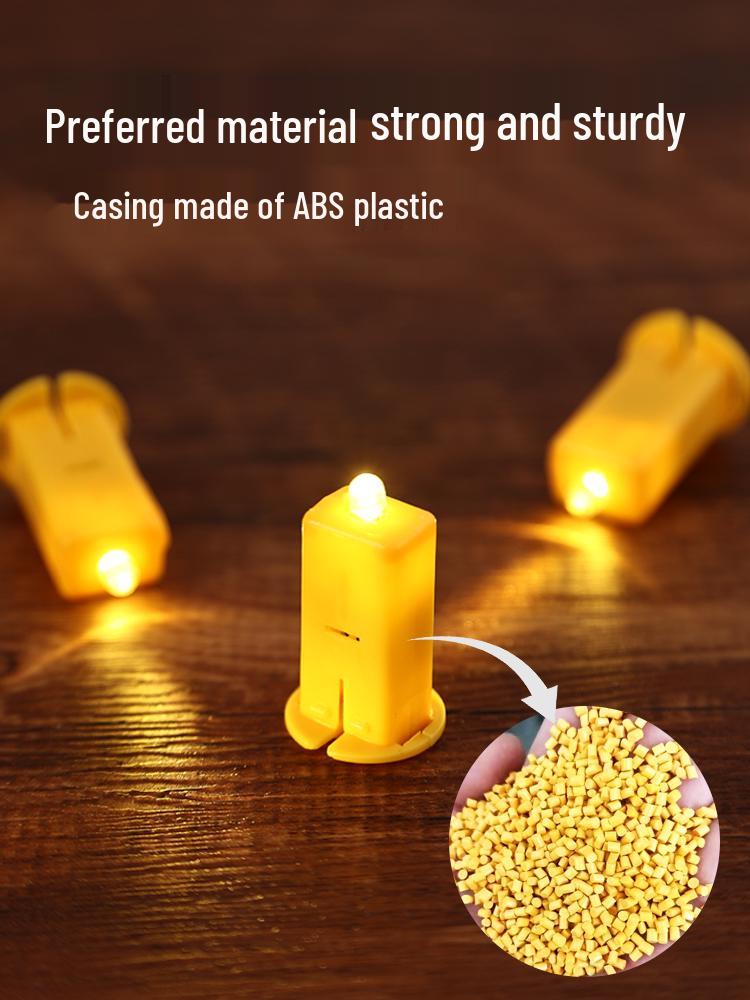 Светодиодный фонарь, комплект фитильных бусин: Сделай сам Красочные Светящиеся Огни для Детей