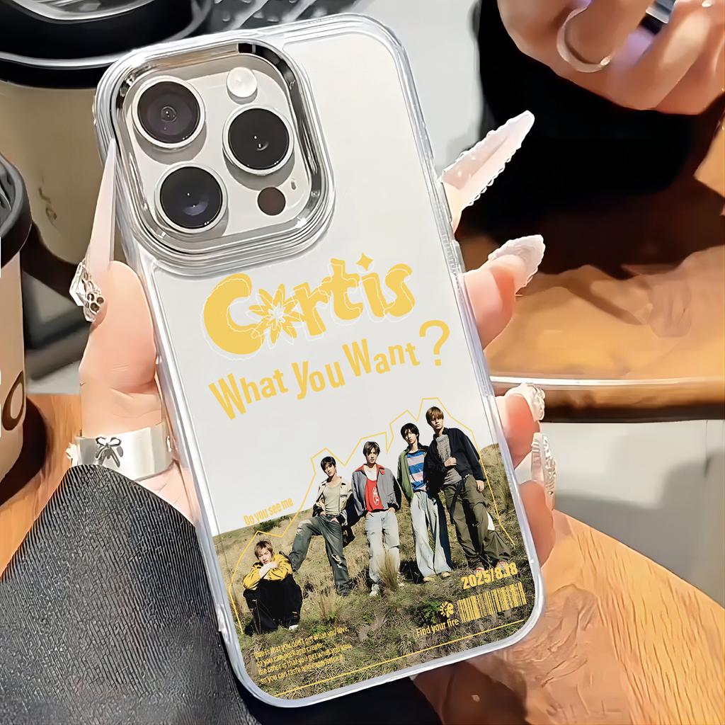Чехол для телефона Kpop C-CORTIS для iPhone 17 16e 16 15 14 13 12 11 mini Pro Max X XR XSMAX 8 7 Air Plus Прозрачный Мягкий Чехол