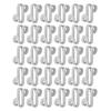 30/60Pcs Garment Hook Multi-Layer Hanger Connectors Heavy Duty Universal Stackable Closet Organizer Hooks