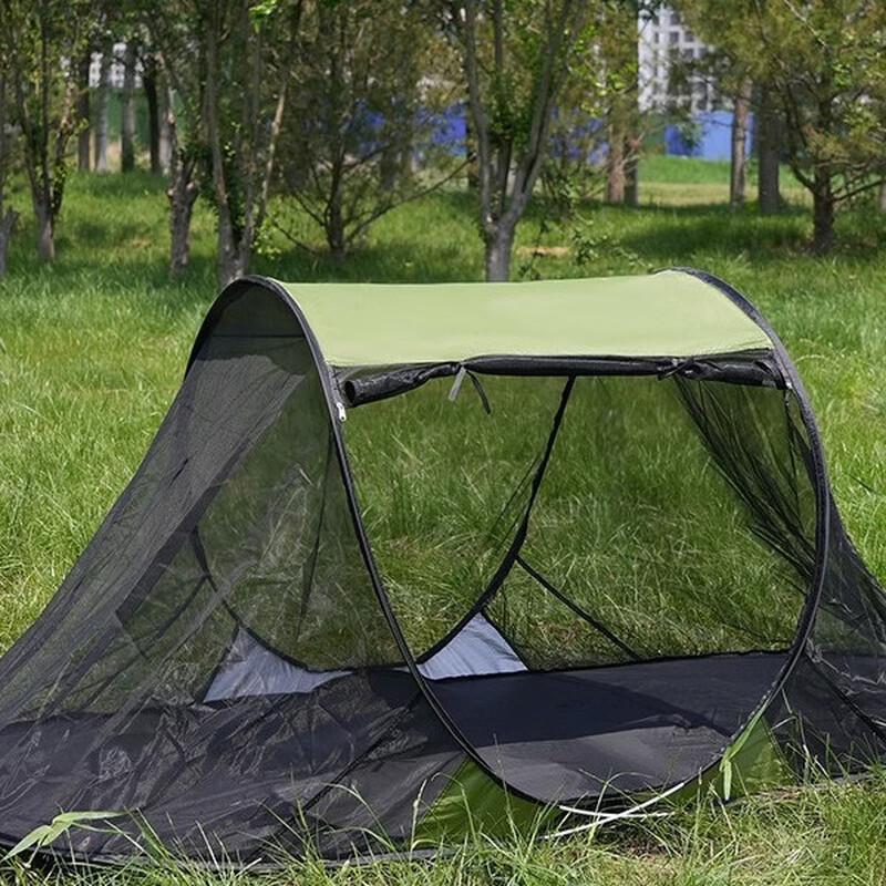 ZISIZ Folding Camping Cot Tent