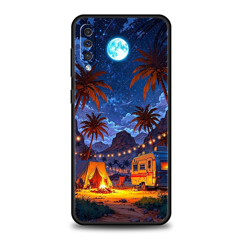 Чехол для телефона Combi Van Car Outdoor Camping для Samsung A56 A36 A26 A34 A17 A16 A06 A14 A12 A54 A72 A22 A20e A52 A50 A40 A32