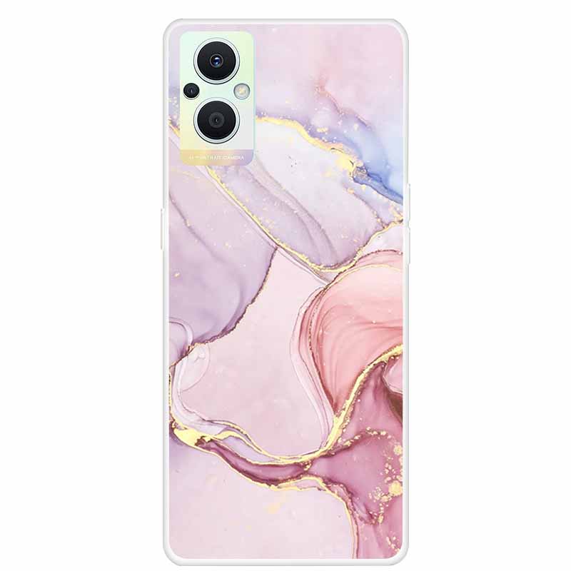 For Oppo Reno7 Lite Cases Reno 7Z Marble Clear Soft TPU Silicone Back Case For Oppo Reno 7Z 7 Z 5G Phone Cover Fundas Reno 7Lite