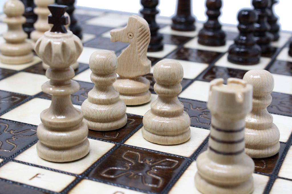 Шахматы ChessJapan Шахматный набор Краков 42см Деревянные