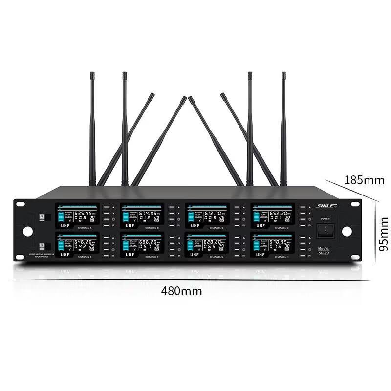 SHILE Conference Room Audio Amplifier & Wall Speaker Set (CN version)