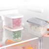 Fridge Organizer BPA-Free with Lid Draining Basket Clear Fruit Vegetable Storage Container Refrigerator Supply