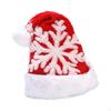 Рождественская шапка, аксессуары для костюма, мягкий Санта-Клаус, для сценического представления, нарядный